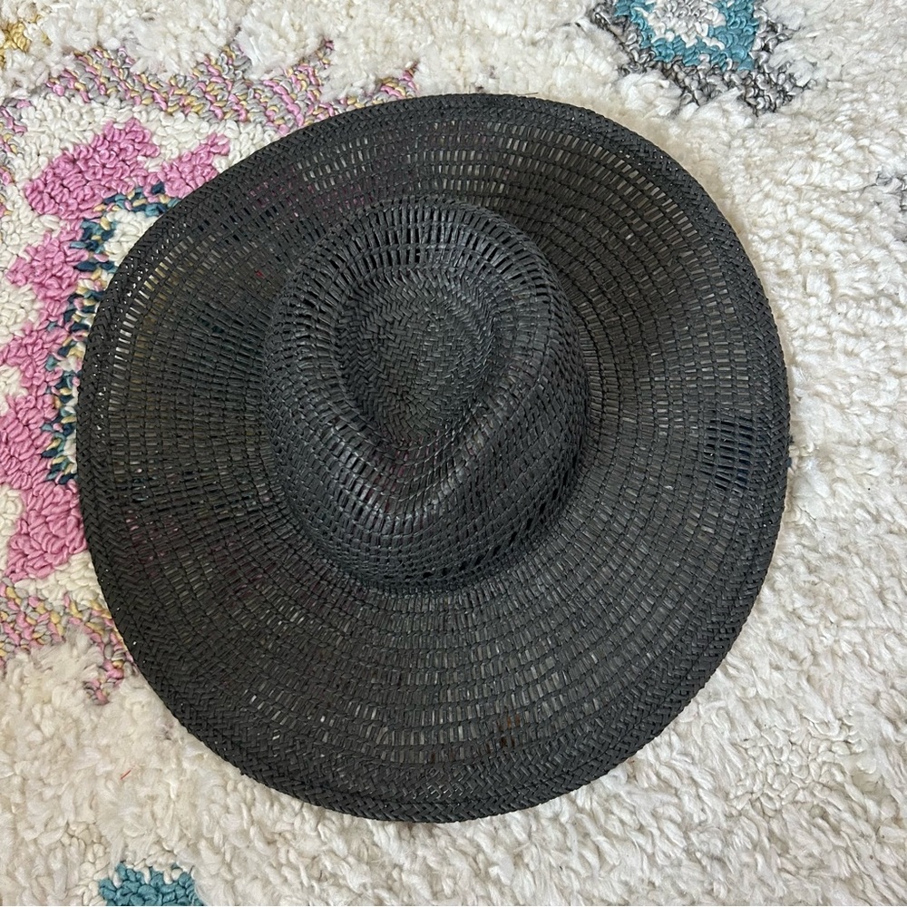 Target Universal Thread Black Straw Hat - Picture 3 of 5